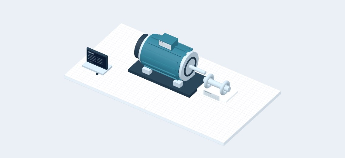 Maquete ilustrativa: Motores